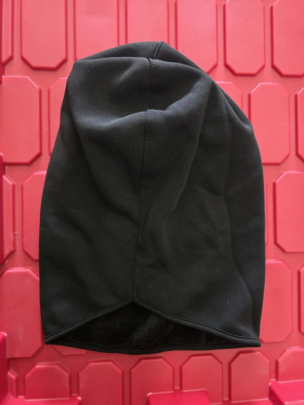 Black Men's Fleece Balaclava Face Mask - Thermal Windproof
